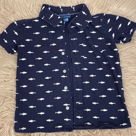 Fish Polo Tee - Picture 1 of 4